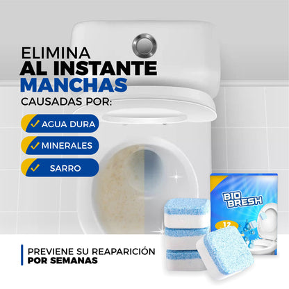 Tabletas Limpiadoras y Desinfectantes Para Sanitarios - BioFresh®