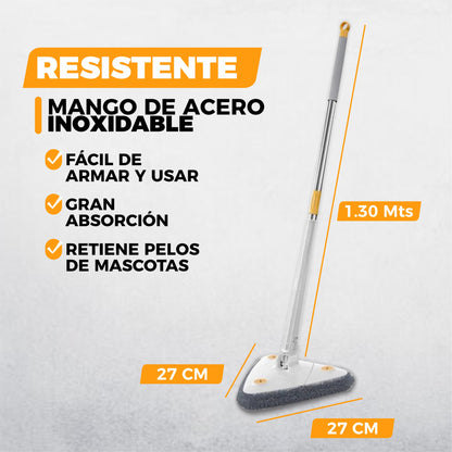 Mopa Triangular Especializada Auto Exprimible - HighClean©