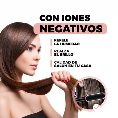 Cepillo Alisador Con Iones Negativos - IonStraight©