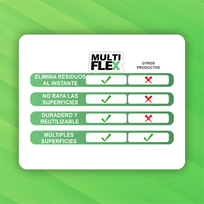 Pack de 10 Paños de Virutilla Multifuncional - MultiFlex®