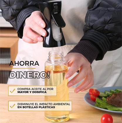 Rociador De Aceite o Vinagre Para Cocina - OilPress®