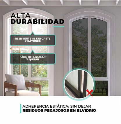 Pack 2 Rollos Polarizador De Ventanas Antirrobo - SafeGlass™ Pro